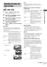 Предварительный просмотр 23 страницы Sony CMT-SX2D Operating Instructions Manual