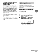 Preview for 29 page of Sony CMT-SX2D Operating Instructions Manual