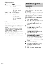 Preview for 36 page of Sony CMT-SX2D Operating Instructions Manual