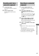 Preview for 43 page of Sony CMT-SX2D Operating Instructions Manual