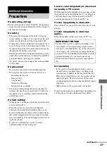 Preview for 49 page of Sony CMT-SX2D Operating Instructions Manual