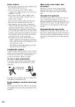 Preview for 50 page of Sony CMT-SX2D Operating Instructions Manual