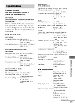 Предварительный просмотр 51 страницы Sony CMT-SX2D Operating Instructions Manual