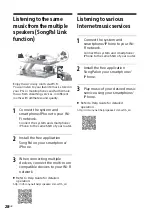 Preview for 28 page of Sony CMT-SX7 Operating Instructions Manual