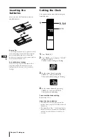 Preview for 6 page of Sony CMT-T1 Operating Instructions Manual