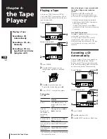 Предварительный просмотр 12 страницы Sony CMT-T1 Operating Instructions Manual