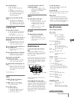 Preview for 21 page of Sony CMT-T1 Operating Instructions Manual