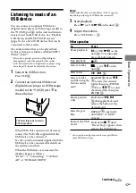 Предварительный просмотр 17 страницы Sony CMT-U1BT - Micro Hi-fi Component System Operating Instructions Manual