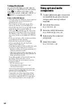 Preview for 18 page of Sony CMT-U1BT - Micro Hi-fi Component System Operating Instructions Manual