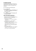 Preview for 20 page of Sony CMT-U1BT - Micro Hi-fi Component System Operating Instructions Manual