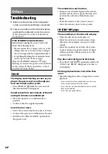 Preview for 24 page of Sony CMT-U1BT - Micro Hi-fi Component System Operating Instructions Manual