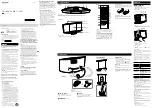 Sony CMT-V10IPN Operating Instructions preview