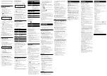 Preview for 2 page of Sony CMT-V10IPN Operating Instructions