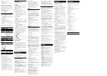 Preview for 2 page of Sony CMT-V9 Operating Instructions