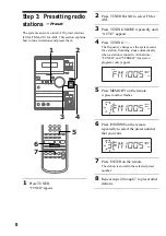 Preview for 8 page of Sony CMT-VP1 Operating Manual