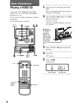 Предварительный просмотр 12 страницы Sony CMT-VP1 Operating Manual