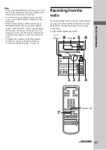 Предварительный просмотр 17 страницы Sony CMT-VP1 Operating Manual