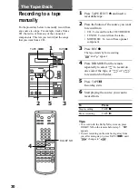 Предварительный просмотр 30 страницы Sony CMT-VP1 Operating Manual