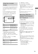 Preview for 13 page of Sony CMT-VP100 Operating Instructions Manual