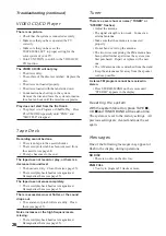 Preview for 26 page of Sony CMT-VP100 Operating Instructions Manual