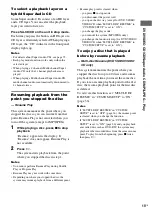 Preview for 15 page of Sony CMT-WS2D Operating Instructions Manual