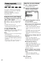 Предварительный просмотр 18 страницы Sony CMT-WS2D Operating Instructions Manual