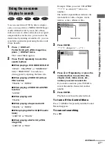 Предварительный просмотр 27 страницы Sony CMT-WS2D Operating Instructions Manual