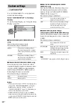 Preview for 36 page of Sony CMT-WS2D Operating Instructions Manual