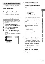 Preview for 37 page of Sony CMT-WS2D Operating Instructions Manual