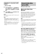 Preview for 44 page of Sony CMT-WS2D Operating Instructions Manual