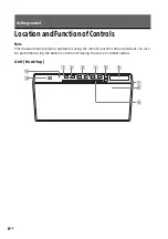 Предварительный просмотр 6 страницы Sony CMT-X3CD Operating Instructions Manual