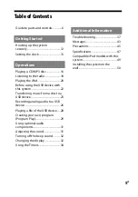 Preview for 5 page of Sony CMT-Z100DIR Operating Instructions Manual