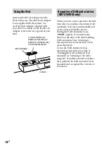 Предварительный просмотр 14 страницы Sony CMT-Z100DIR Operating Instructions Manual