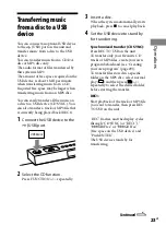 Preview for 23 page of Sony CMT-Z100DIR Operating Instructions Manual