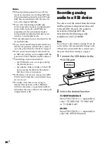 Предварительный просмотр 26 страницы Sony CMT-Z100DIR Operating Instructions Manual