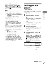 Предварительный просмотр 29 страницы Sony CMT-Z100DIR Operating Instructions Manual