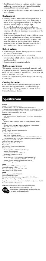 Preview for 12 page of Sony CMTBX1 - CMT BX1 Micro System User Manual