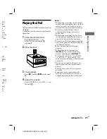 Предварительный просмотр 21 страницы Sony CMTBX50BTi - Music Streaming Micro Hi-Fi Shelf System Operating Instructions Manual