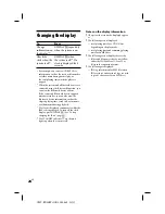 Preview for 24 page of Sony CMTBX50BTi - Music Streaming Micro Hi-Fi Shelf System Operating Instructions Manual