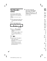 Preview for 26 page of Sony CMTBX50BTi - Music Streaming Micro Hi-Fi Shelf System Operating Instructions Manual