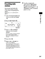 Preview for 23 page of Sony CMTBX5BT - CMT Micro System Operating Instructions Manual