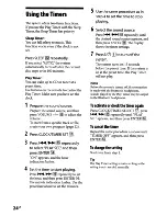 Preview for 24 page of Sony CMTBX5BT - CMT Micro System Operating Instructions Manual