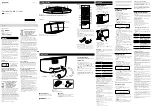 Sony CMTV11IPW Operating Instructions preview