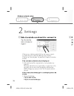 Preview for 16 page of Sony COM-2  Supplement 1 Quick Start Manual