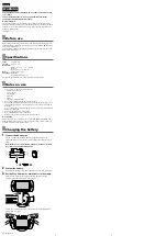 Предварительный просмотр 2 страницы Sony COMP-CR1 Operating Instructions