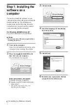 Preview for 8 page of Sony Computer Applications Guide Application Manual