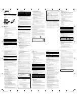 Sony CP-F10L Operating Instructions preview