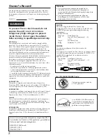 Предварительный просмотр 2 страницы Sony CPD-100ES Operating Instructions Manual