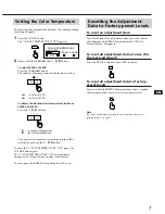 Предварительный просмотр 7 страницы Sony CPD-100ES Operating Instructions Manual