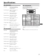 Предварительный просмотр 9 страницы Sony CPD-100ES Operating Instructions Manual